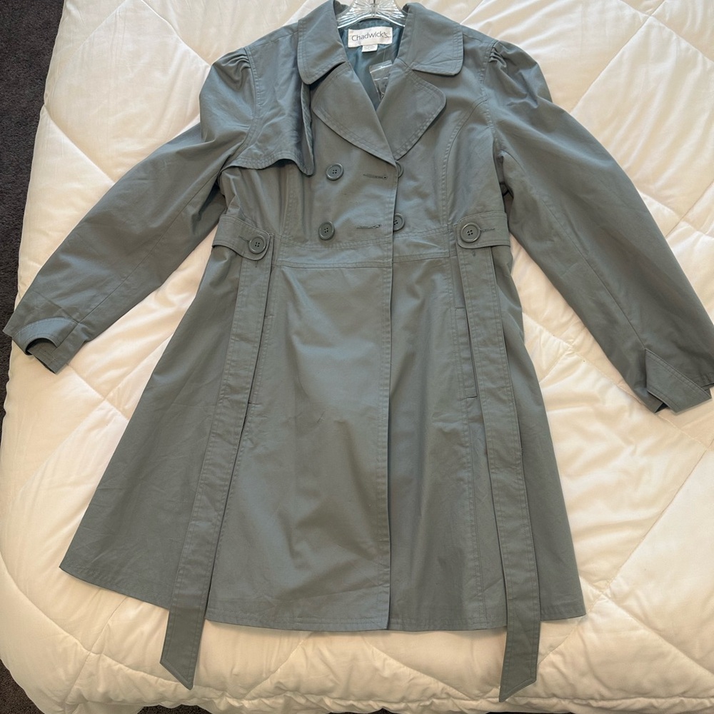 Chadwick’s Size 16 Trench Coat-Used
